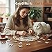 Jollitot Wooden Puzzles Adults 3D Cute Cat Wooden Puzzles 300 Pieces Unique Animal Shaped Wood Challenging Jigsaw Puzzles Gifts for Adults 134x134in - Image 4