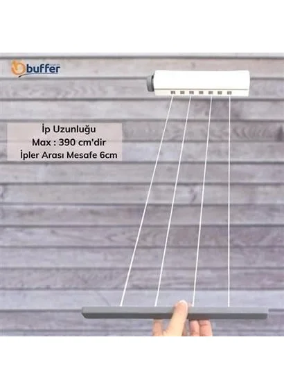Lisinya Practical Portable New Generation Easy Hanger Hanger with 4 Strings