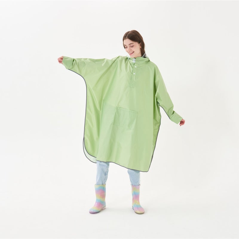 2023 New Primary School Children Adult Parent-Child Raincoat Electric Battery Car Long Full Body Riding Anti-Rainstorm - Image 1