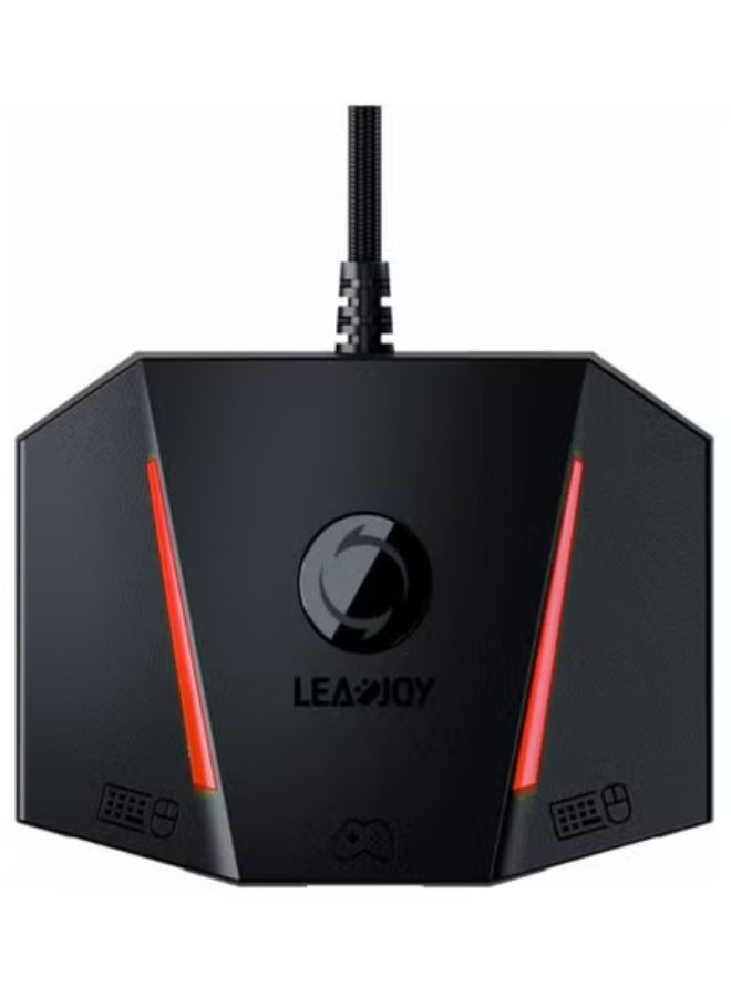 ليدجوي محول لوحة المفاتيح والماوس من Leadjoy VX2 AimBox مع قابس 3.5 ملم متوافق مع Switch وXbox Series X وXbox One وPS4 وPS5 - Image 1