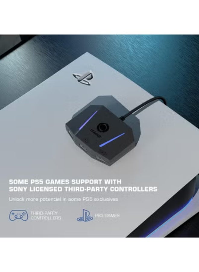 ليدجوي محول لوحة المفاتيح والماوس من Leadjoy VX2 AimBox مع قابس 3.5 ملم متوافق مع Switch وXbox Series X وXbox One وPS4 وPS5 - Image 5