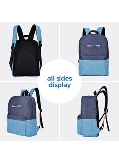 Nova kids School Bag, 17Inch/18L - Blue  - Image 5