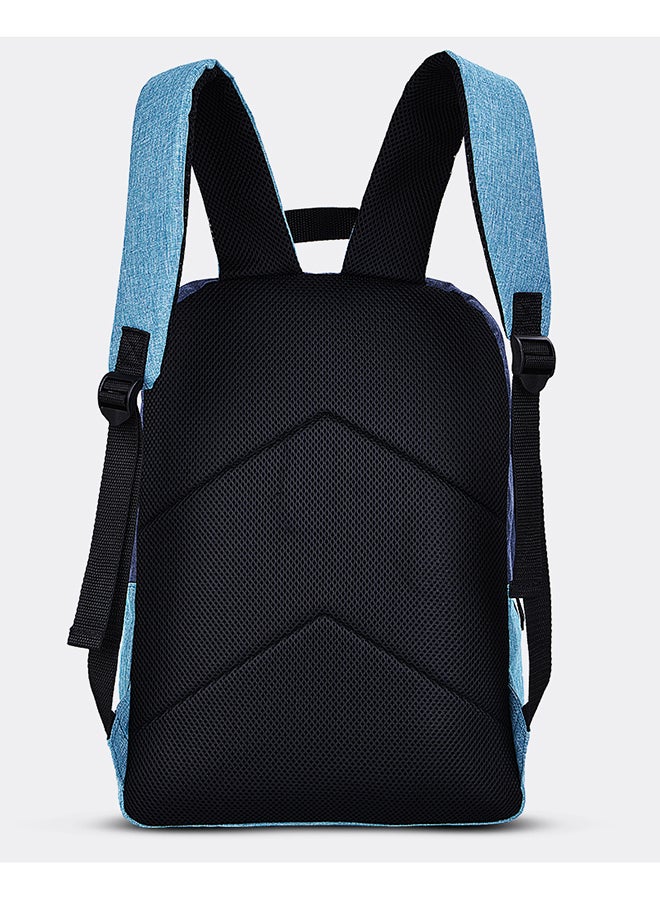 Nova kids School Bag, 17Inch/18L - Blue  - Image 2