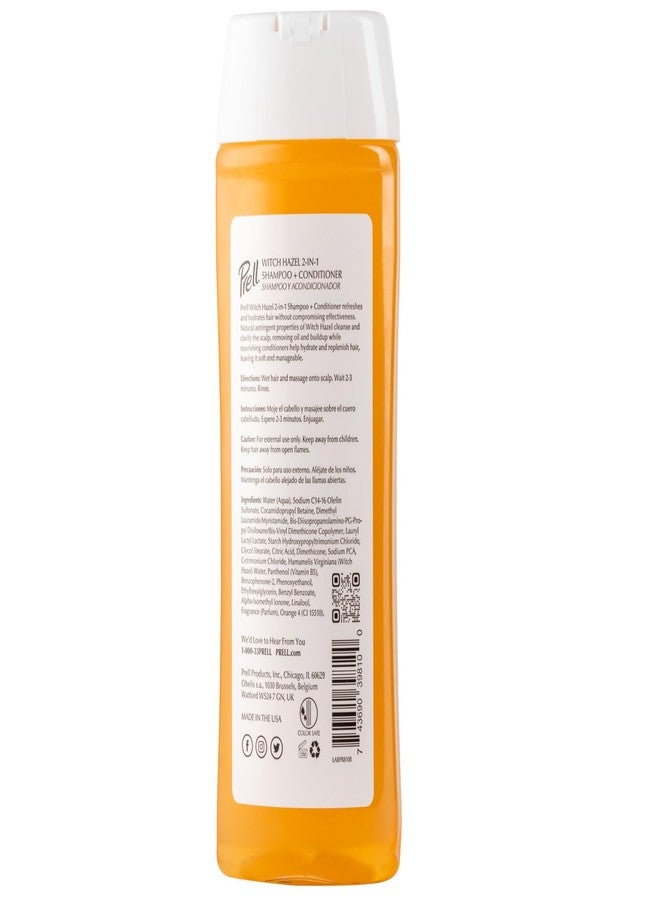 Prell Witch Hazel Color Safe Refreshes & Hydrates 2-in-1 Shampoo + Conditioner for Dry, Damaged Hair, 13.5 fl.oz - Image 2