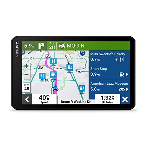 Garmin DriveCam 76, Large, Easy-to-Read 7” GPS Car Navigator, Built-in Dash Cam, Automatic Incident Detection, High-Resolution Birdseye Satellite Imagery (Renewed) - Image 1