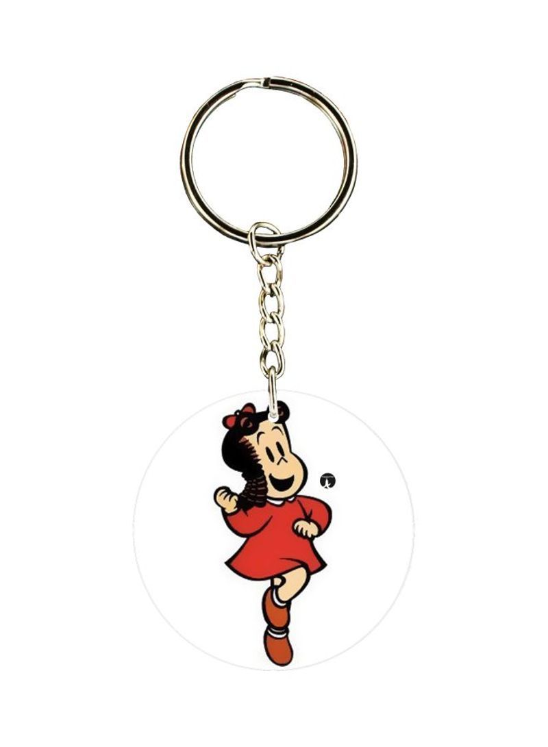 Cartoon Printed Keychain