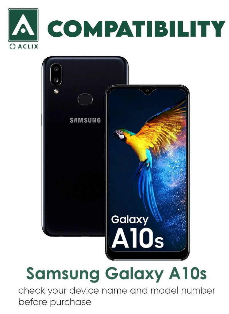 ACLIX 3 Pieces Antistatic ESD Dustproof Premium Quality High Definition Tempered Glass Screen Protector Designed For Samsung Galaxy A10s - Image 3