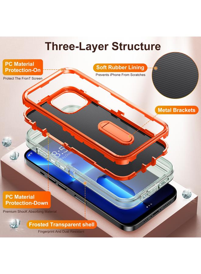 S-TOP Case For iPhone 12 Pro Max 3 in 1 Rugged Holder Phone Case - Image 4