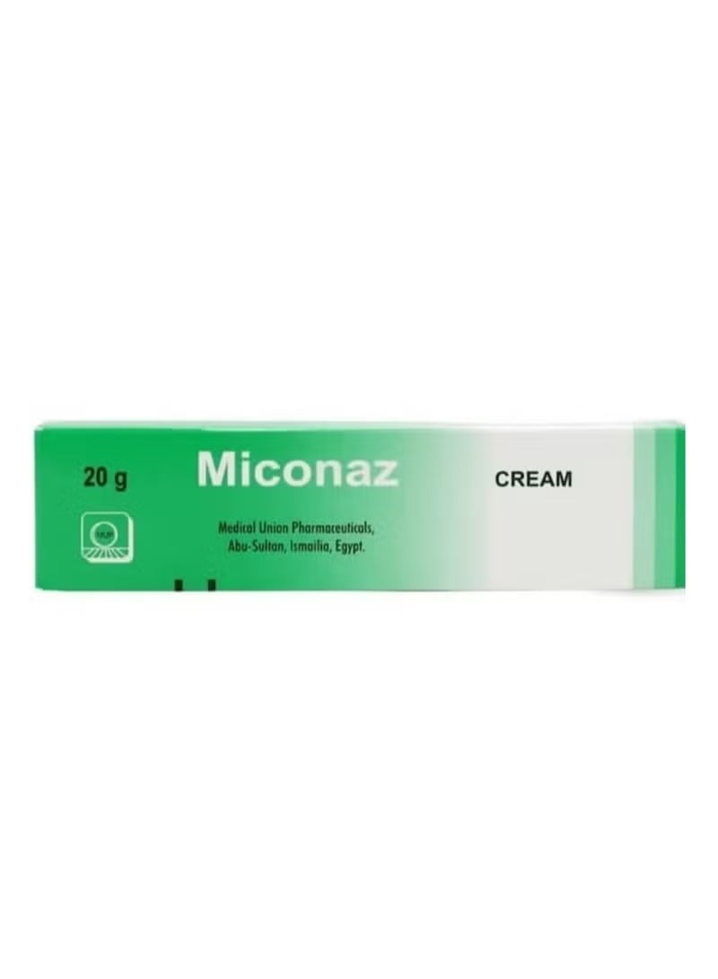 Miconazole cream for the treatment of skin fungi 20 grams