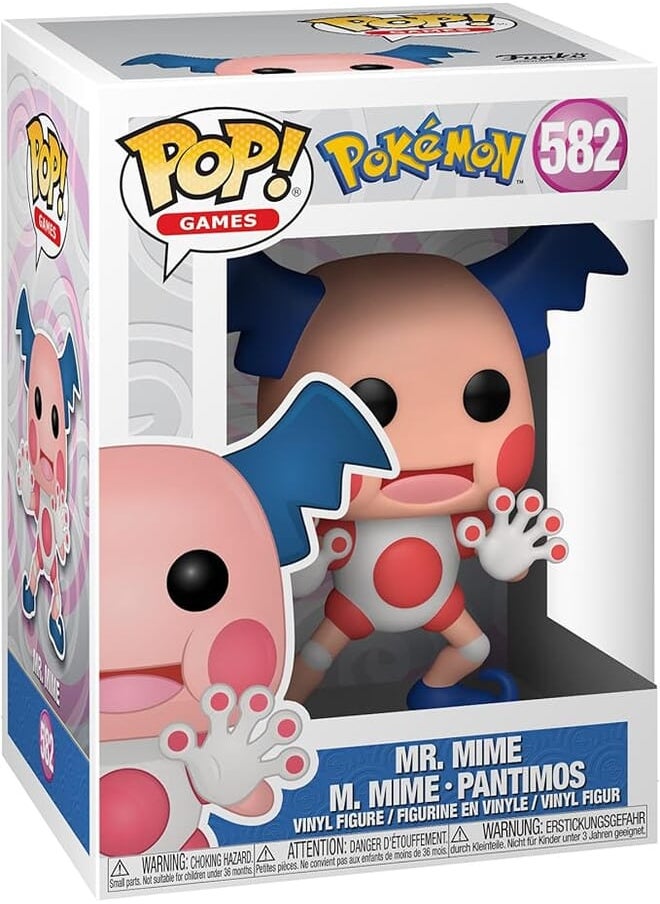 Funko Funko Pop Games: Pokemon Mr. Mime Emea, Multicolor 