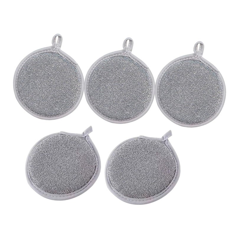 PartyKindom 5-Piece Dual Side Absorbent Kitchen Cleaning Cloths - Image 2