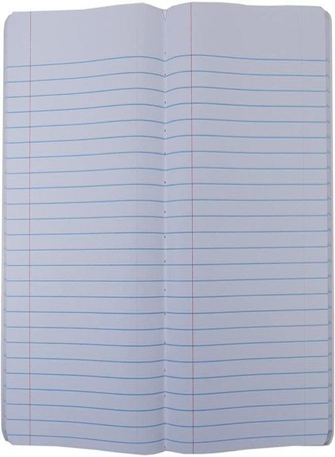 Top Flight Colored Marble Composition Book, 100 Sheets, Wide Rule, 9.75 x 7.5 Inches, 1 Book, Cover Color May Vary (41352) - Image 5