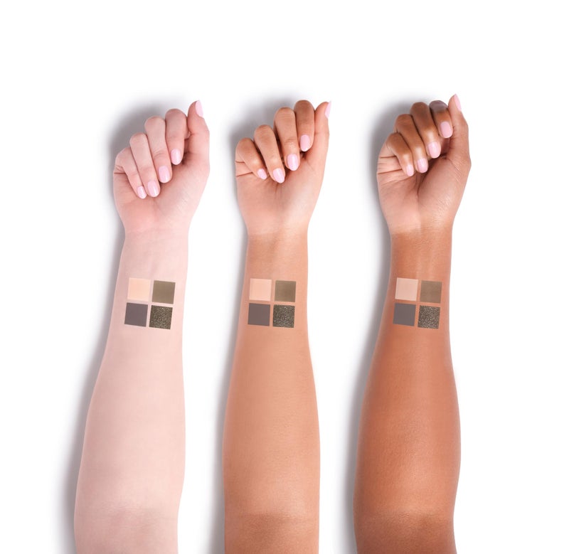 HALEYS Re-play Just Drinks Eyeshadow Quad, Essential Smokey Eye Palette, User-Friendly, Longwear, Pigmented, Buildable, Blendable, Talc-Free, V + CF - Image 3
