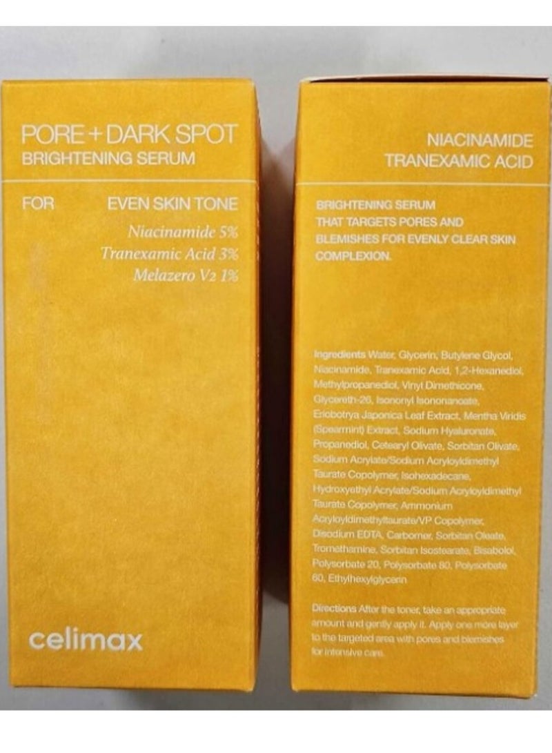 celimax Pore + Dark Spot Brightening Serum 30ml - Image 3