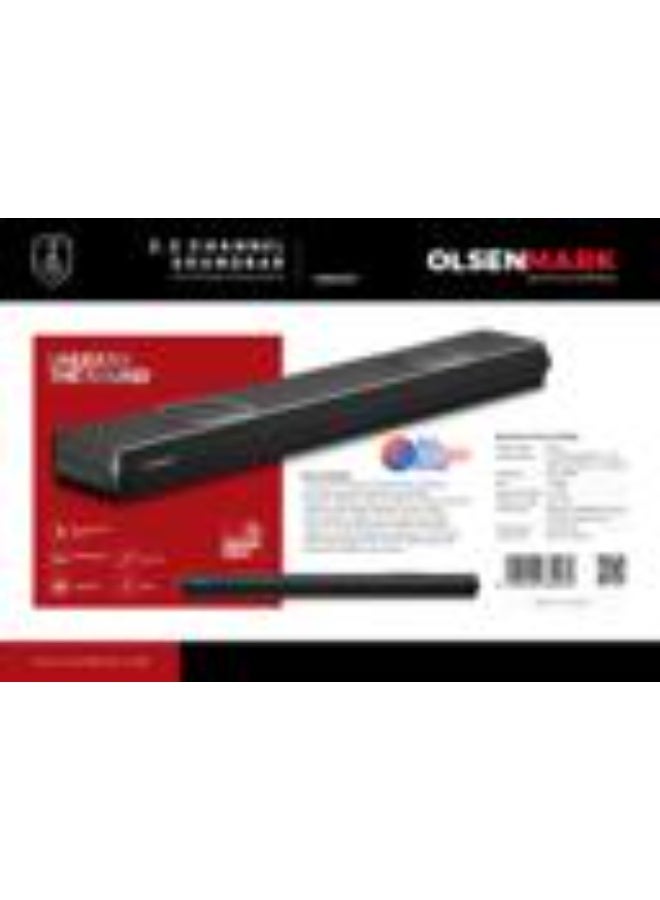 Olsenmark OMMS1307 Soundbar Speaker with Bluetooth, USB, AUX & Remote Control – Powerful Home Theater TV Soundbar - Image 2