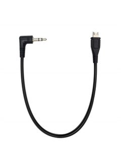 Duttek كابل Micro USB إلى AUX، كابل مقبس صوت AUX ثلاثي الأقطاب 3.5 مم ذكر إلى Micro USB ذكر 25 سم/10 بوصة  - Image 1