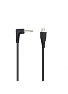 Duttek كابل Micro USB إلى AUX، كابل مقبس صوت AUX ثلاثي الأقطاب 3.5 مم ذكر إلى Micro USB ذكر 25 سم/10 بوصة  - Image 2