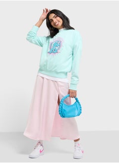 Disney Stitch Oversize Graphic Sweatshirt  - Image 4