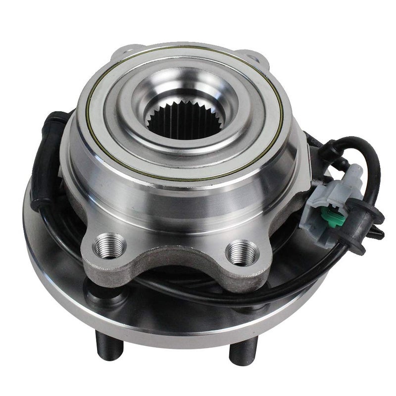Autoround 515065 4WD Front Wheel Bearing and Hub Assembly Compatible with Nissan Frontier 20052018 Pathfinder 20052012 Xterra 20052015 Suzuki Equator 20092012 5Lug wABS