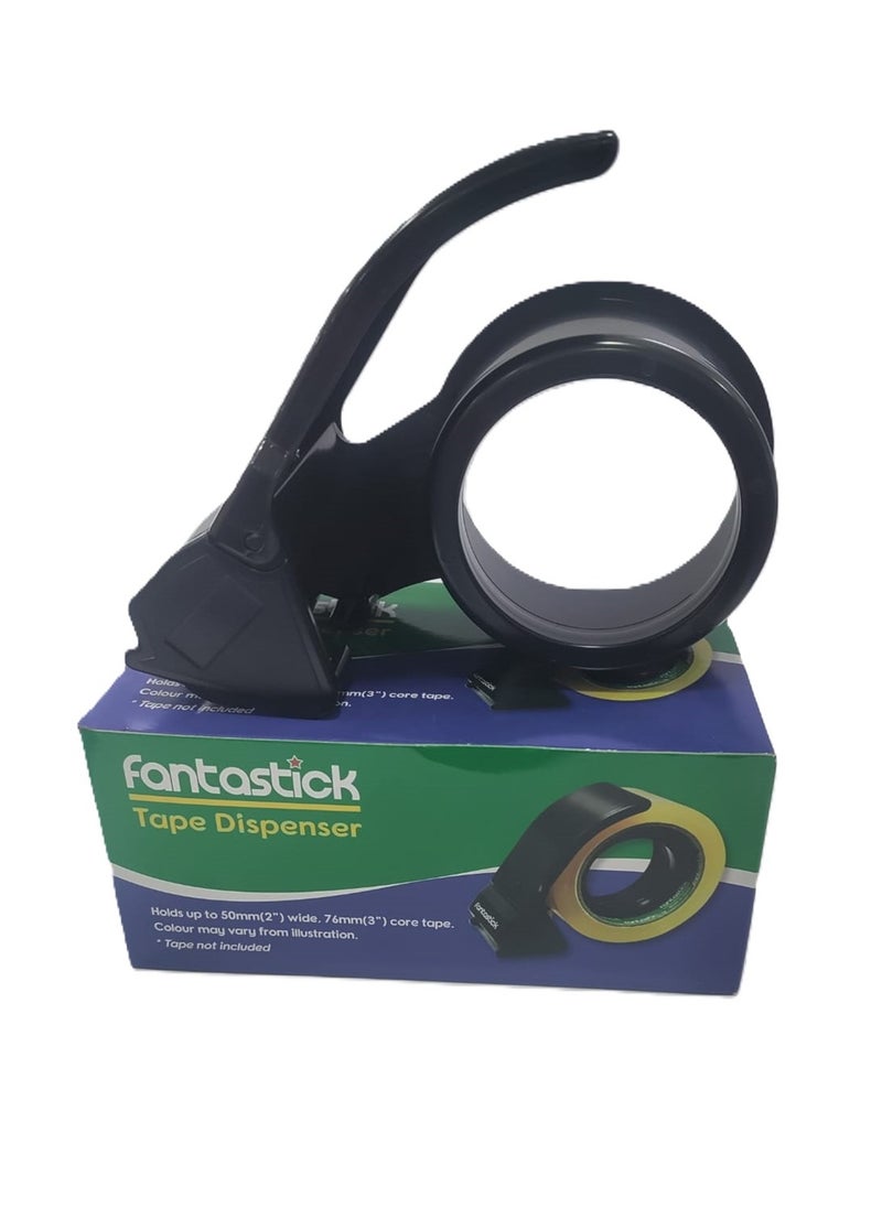 Fantastick Tape Dispenser For Packaging Tape Black Body  - Image 1
