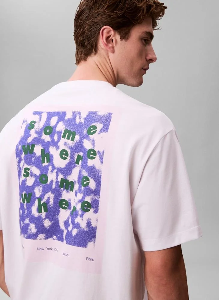 Calvin Klein Jeans  Monologo Graphic T-Shirt for Men | Best Price UAE