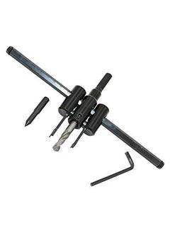Rangwell Rangwell Adjustable Metal Wood Circle Cutter Kit Hole Saw Drill Bit DIY Tool 30300 mm  - Image 3