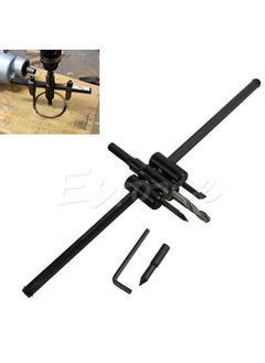 Rangwell Rangwell Adjustable Metal Wood Circle Cutter Kit Hole Saw Drill Bit DIY Tool 30300 mm  - Image 1