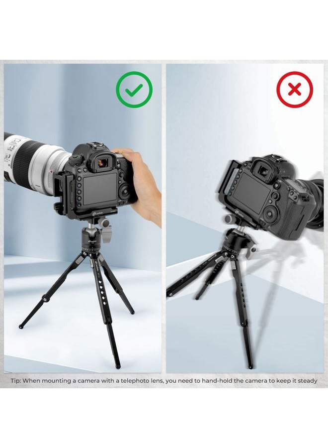 Leofoto MT-03 + LH-25 Spider Mini Table Tripod and Ballhead for DSLR Photography - Image 5
