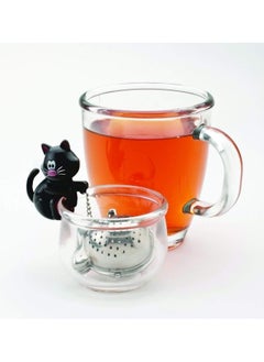 MSC International Joie MSC International Cat Tea Infuser, Meow, Assorted Black & White  - Image 4