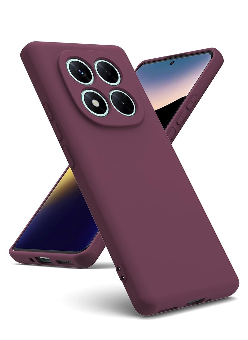 Houmt Xiaomi POCO X7 5G Case Cover Premium Silicone with Microfiber Lining Case Shockproof Protective Back For Xiaomi POCO X7 5G  - Image 1