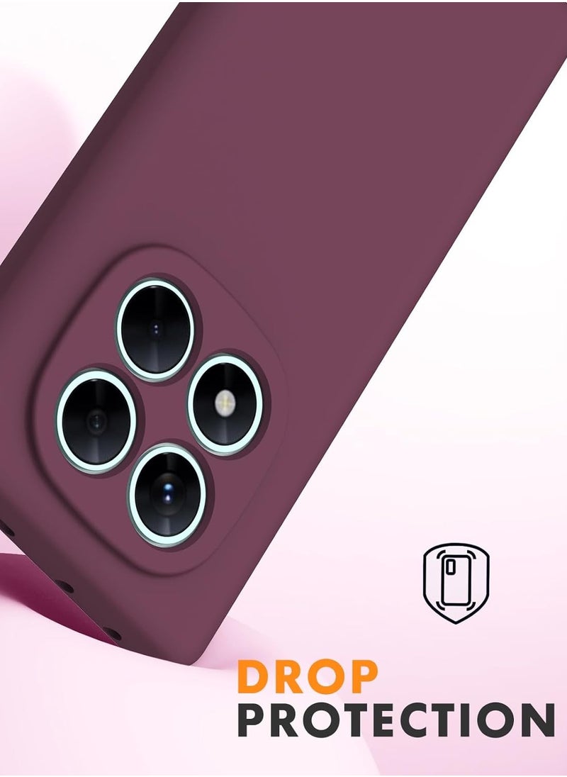 Houmt Xiaomi POCO X7 5G Case Cover Premium Silicone with Microfiber Lining Case Shockproof Protective Back For Xiaomi POCO X7 5G  - Image 5