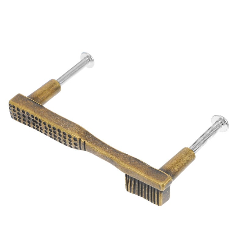Toothbrush Shape Bronze Finish Wooden Cabinet Pulls and Door Handles for Bathroom Wardrobe Dresser - Image 2