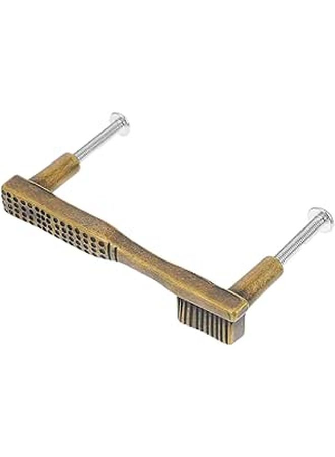 Toothbrush Shape Bronze Finish Wooden Cabinet Pulls and Door Handles for Bathroom Wardrobe Dresser - Image 1
