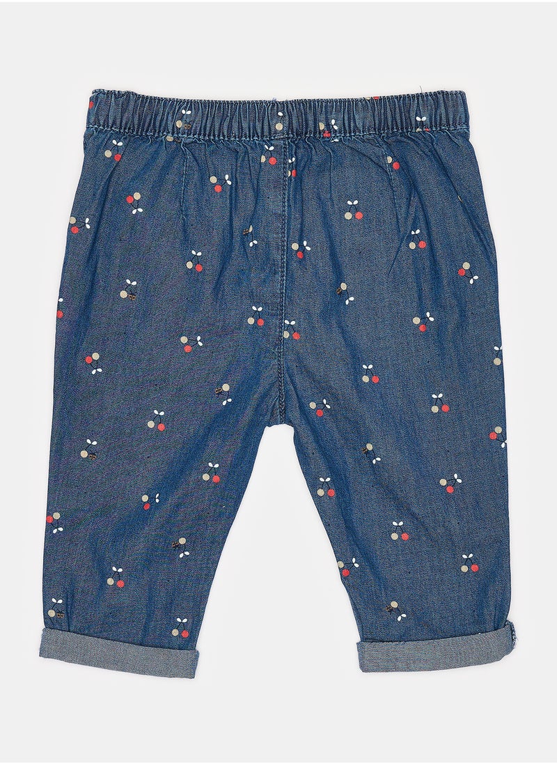 OBAIBI - Blue Pants for Girls - Image 1