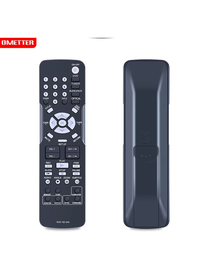 OMETTER - RCR192AA9 RCR192AA3 RCR 192 AA9 AA3 Remote for RCA Home Theater System RTD317W RTD325W RTS202 SV-929RX M24NR RTS202E - Image 1