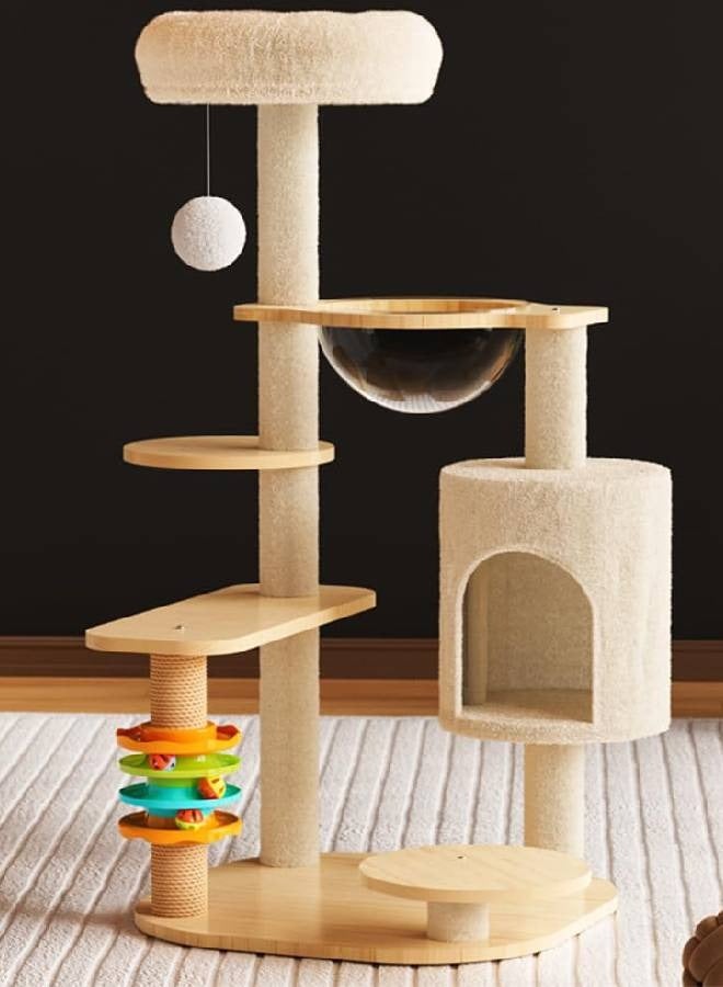 إن كي أكس شجرة قطط مدمجة وقوية للعب والاسترخاء - Image 1