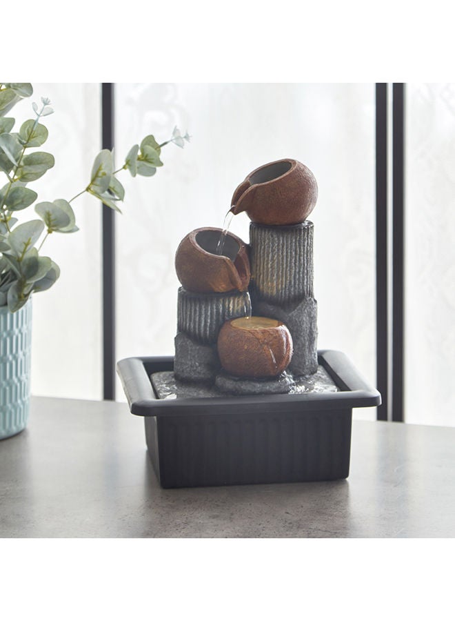 Home Box Albane Fountain With Head Light 21 x 25 x 17 cm  - Image 1