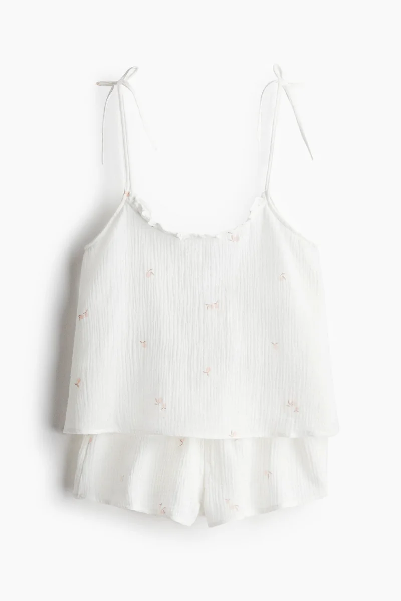 H&M Cotton muslin pyjamas