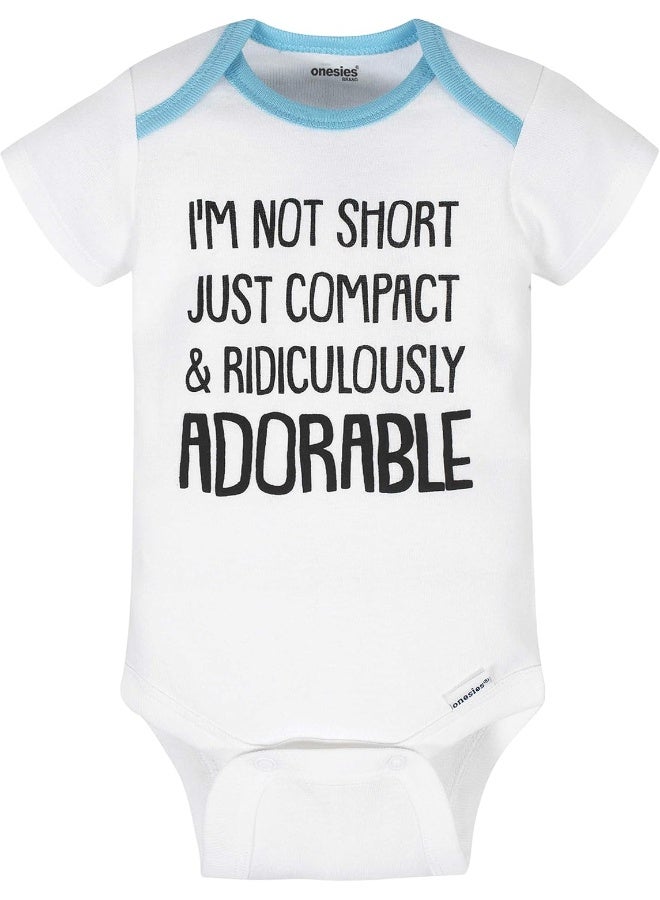 Onesies Brand Onesies Brand unisex-baby 8-pack Short Sleeve Mix & Match Bodysuits  - Image 4