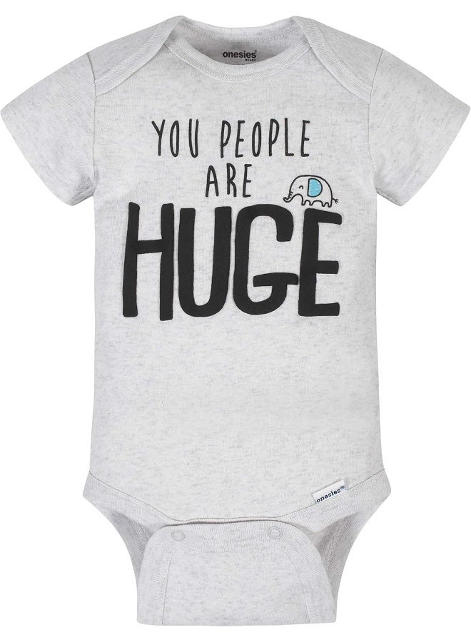 Onesies Brand Onesies Brand unisex-baby 8-pack Short Sleeve Mix & Match Bodysuits  - Image 2