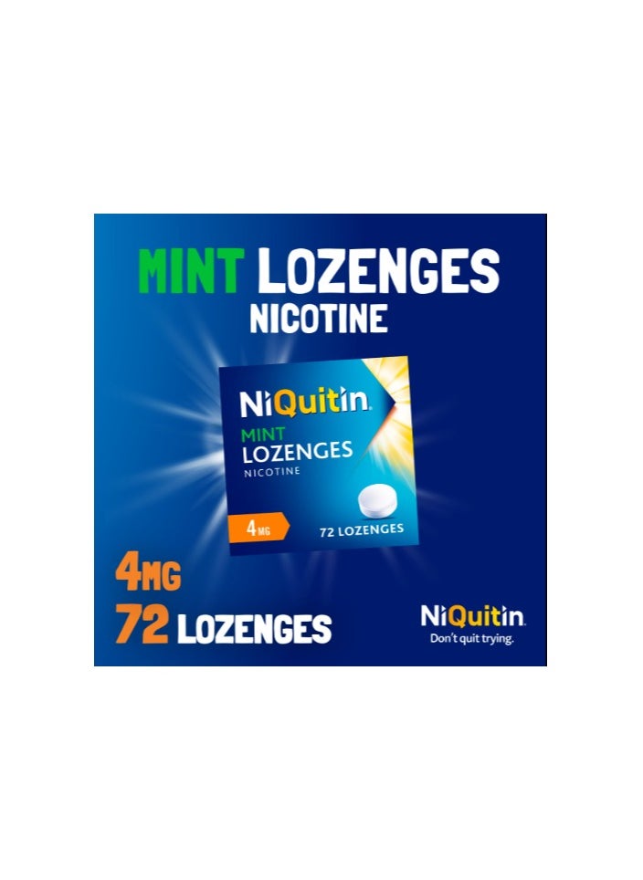 NiQuitin Niquitin Mint 4mg Lozenges	72 Lozenges  - Image 4