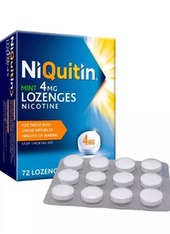 NiQuitin Niquitin Mint 4mg Lozenges	72 Lozenges  - Image 1