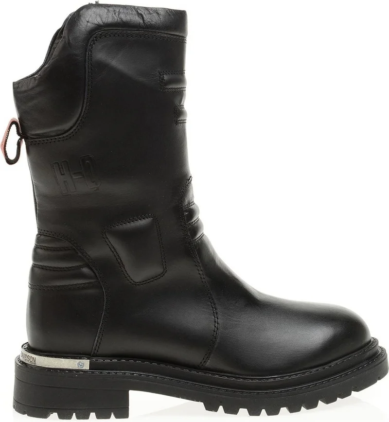 هارلي ديفيدسون Leather Black Women's Boots Appenzell