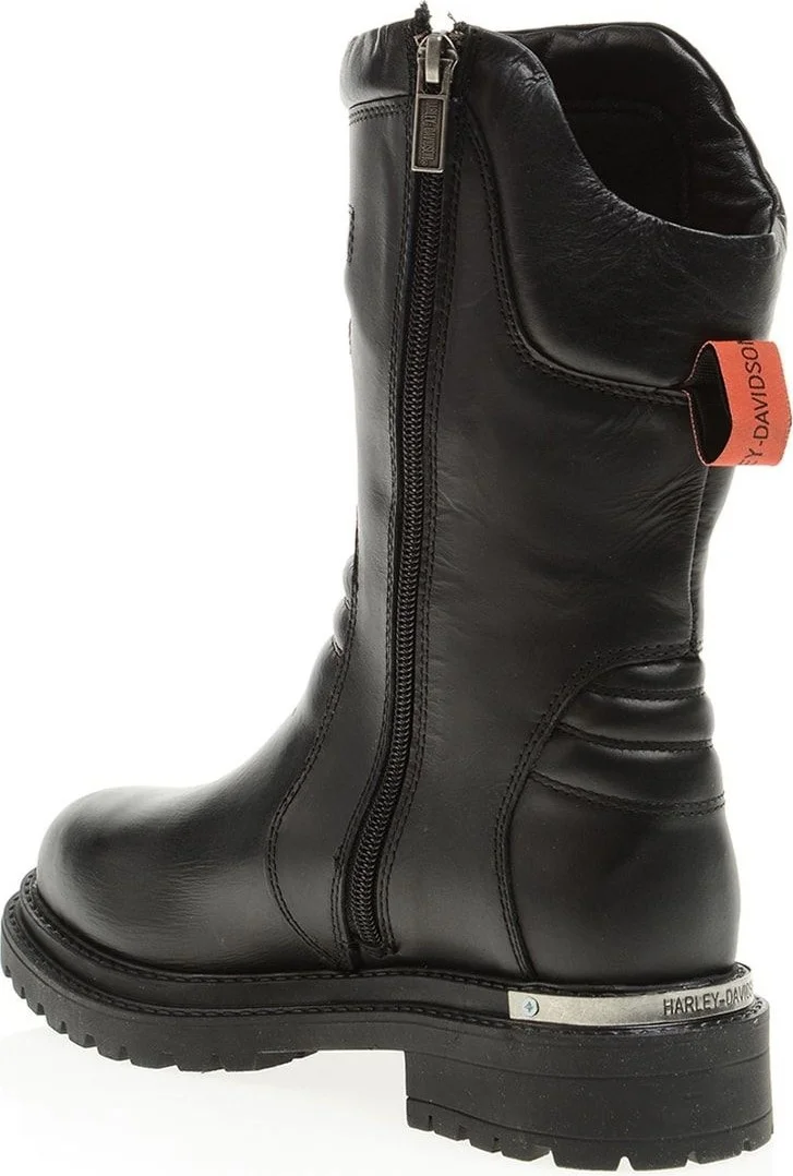 هارلي ديفيدسون Leather Black Women's Boots Appenzell