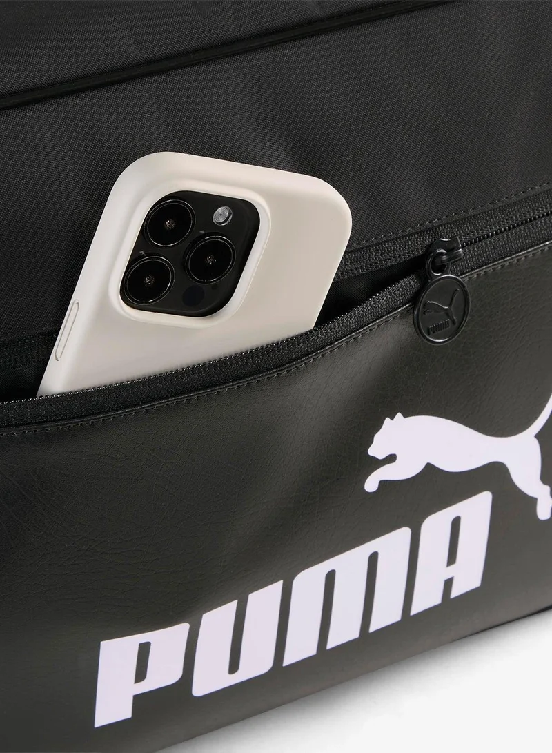 Puma PUMA Black Medium Campus Reporter Bag  | Best Price UAE
