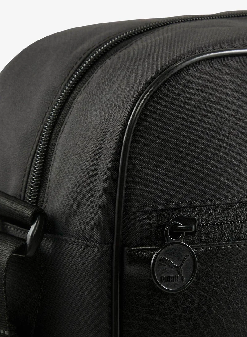 Puma PUMA Black Medium Campus Reporter Bag  | Best Price UAE