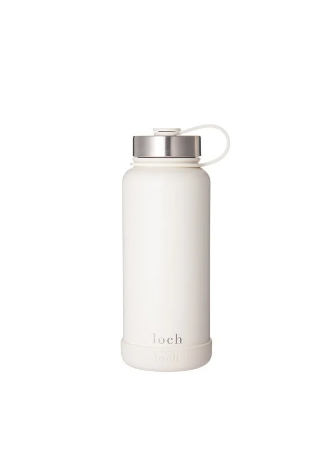 Loch  Loch 900ml (32 Oz) Monochrome Stainless Steel Bottle Ivory Cream  | Best Price UAE