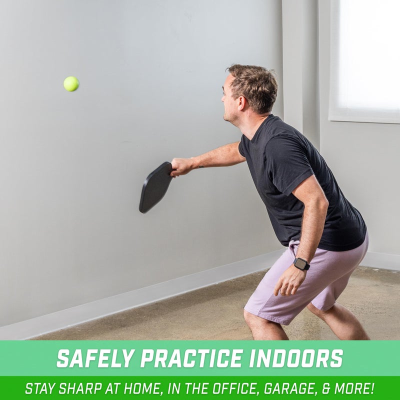 GoSports GS 40 Q-Foam Pickleballs - Quiet Foam Balls for Indoor or Outdoor Practice - 12 Pack - Image 5