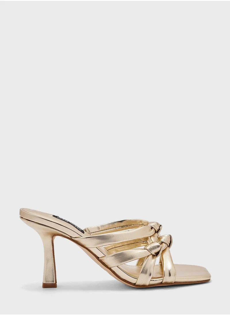 ناين ويست Multi Strap High Heel Sandals