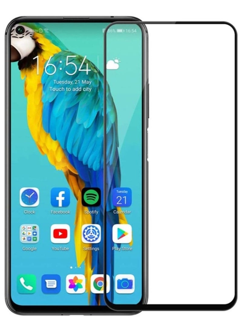 Raxoom Huawei Nova 7i / Huawei Y7p Screen Protector Glass Full Glue Screen Guard Anti Explosion 2.5D - Image 1